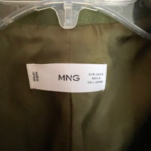MNG Olive Green Blazer/Jacket, Size M - Picture 2 of 5